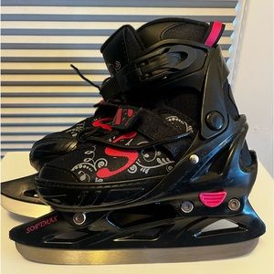 Softmax Adjustable Ice Skates Insulated kids Ice Skates✨
